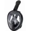 Full-face snorkelmask kit 180° panoramavy anti-dimma med snorkel & väska