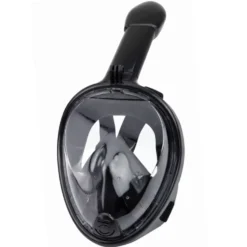 Full-face snorkelmask kit 180° panoramavy anti-dimma med snorkel & väska