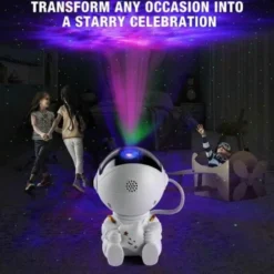 Galaxy Projektor Lampa Nebula Effekt - Stjärnprojektor med Fjärrkontroll