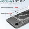 Galaxy S25 Edge Magnetiskt Mobilskal Magsafe Kompatibel Genomskinligt