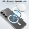 Galaxy S25 Magnetiskt Mobilskal Magsafe Kompatibel Genomskinligt