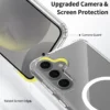 Galaxy S25 Plus Magnetiskt Mobilskal Magsafe Kompatibel Genomskinligt