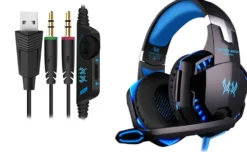 Gaming Headset / Kotion Each G2000 med LED