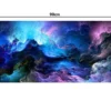 Gamingmusmatta Havsvågor / Stor musmatta med RGB LED-ljus 90x40 cm