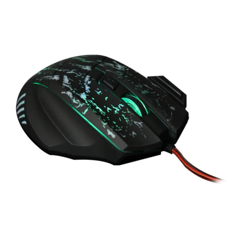 Gamingmus RGB / Datormus med 7 knappar