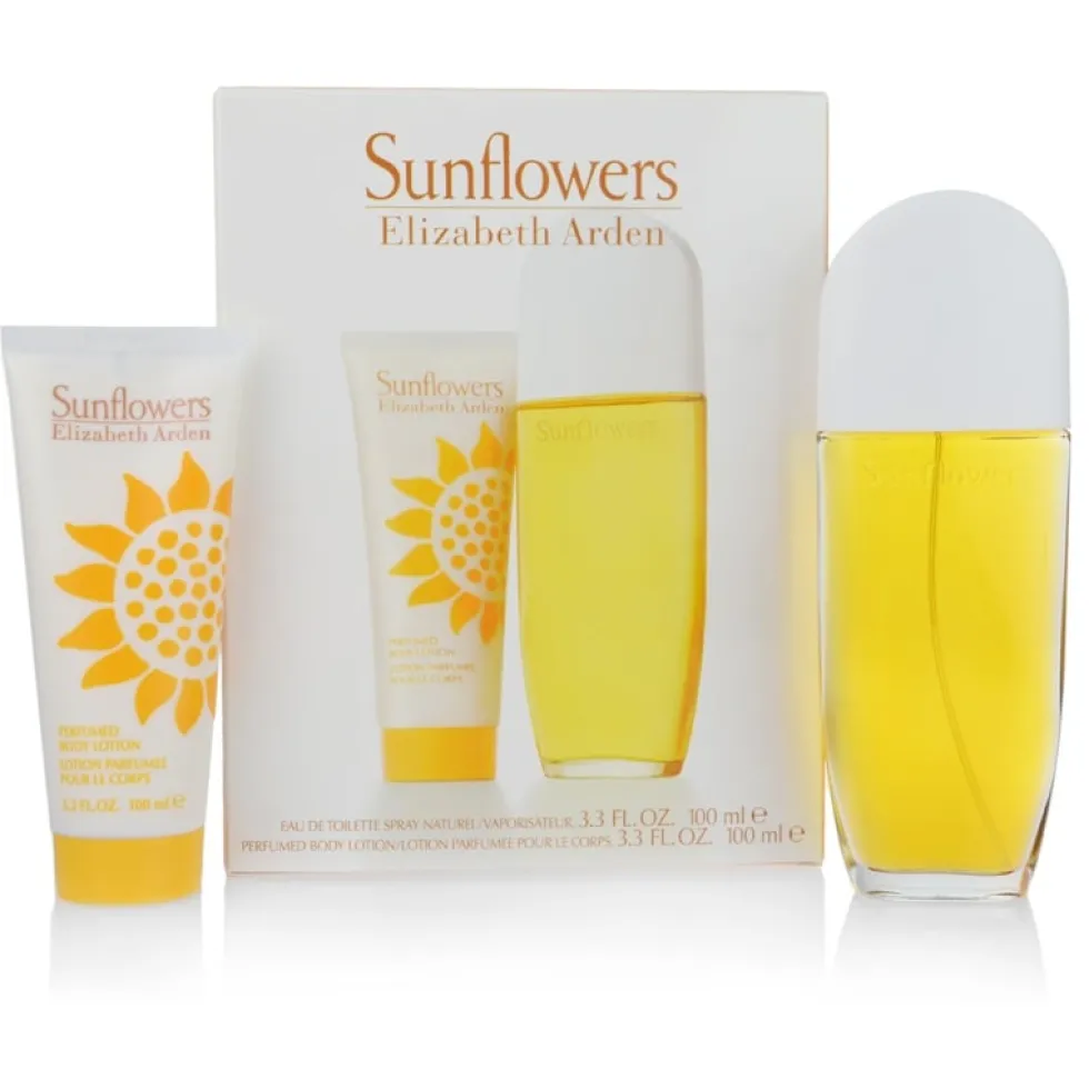 Giftset Elizabeth Arden Sunflowers Edt 100ml + Body Lotion