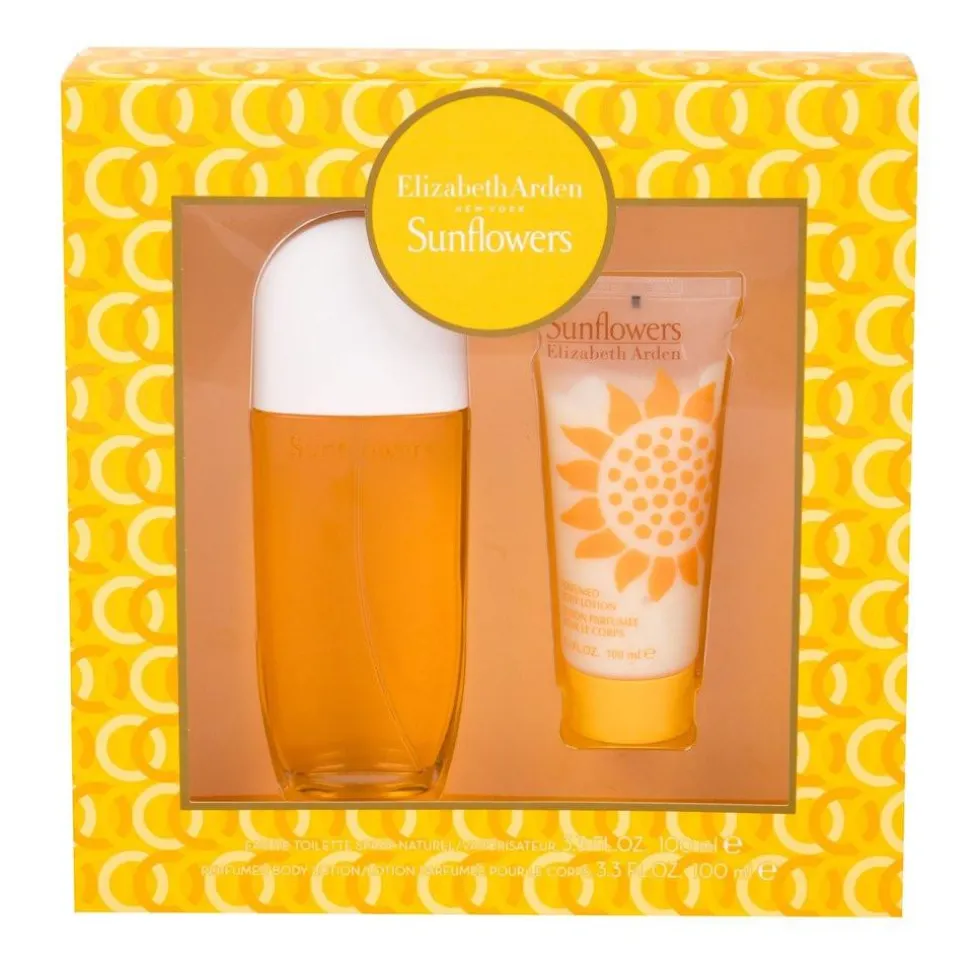 Giftset Elizabeth Arden Sunflowers Edt 100ml + Body Lotion