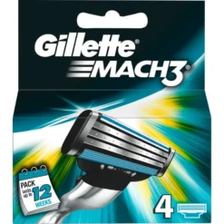 Gillette Mach3 4-pack