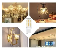 G9 LED-lampor 5W varmvit 10-pack