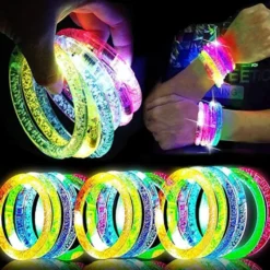 Glowsticks / Blinkande LED-armband 3-pack