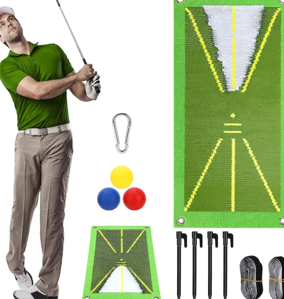 Golfträningsmatta Perfektionera din sving - träningsverktyg Golf