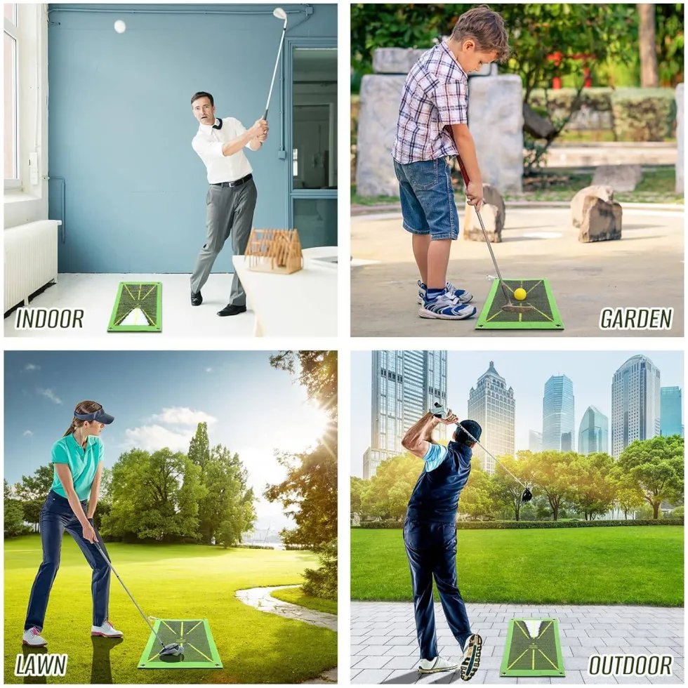 Golfträningsmatta Perfektionera din sving - träningsverktyg Golf