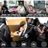 360 grader roterbar 4,3" nattseende Bil Baby Monitor kamera för säker körning
