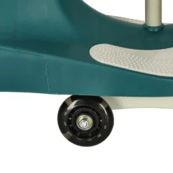 Gravity ride-on bil med LED-hjul och gummihjul, max 80 kg