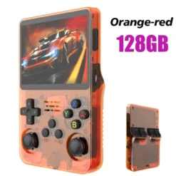 128G R36S Retro handhållen videospelskonsol Linux System 3,5 tums IPS-skärm R35s Pro Portable Pocket Video Player 64GB spel