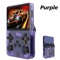 128G R36S Retro handhållen videospelskonsol Linux System 3,5 tums IPS-skärm R35s Pro Portable Pocket Video Player 64GB spel