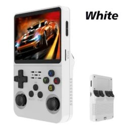 128G R36S Retro handhållen videospelskonsol Linux System 3,5 tums IPS-skärm R35s Pro Portable Pocket Video Player 64GB spel