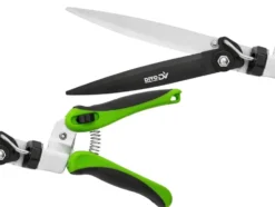 Grässax/häcksax 180° roterande blad härdat stål 34,5 cm grön