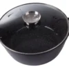 Gryta med glaslock och non stick-beläggning 12,6 L