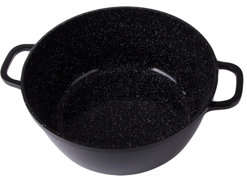 Gryta med glaslock och non stick-beläggning 12,6 L