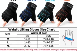 Gymhandskar med halkfritt grepp för styrketräning