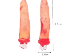 Halloween-dekoration konstgjorda avskurna fingrar 5-pack 8–9,3 cm