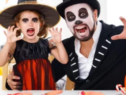 Halloween-dekoration konstgjorda avskurna fingrar 5-pack 8–9,3 cm