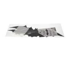 Halloween fladdermusdekoration 3-pack svart plast 47/37/31 cm