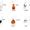 Halloweenörhängen med 6 olika motiv