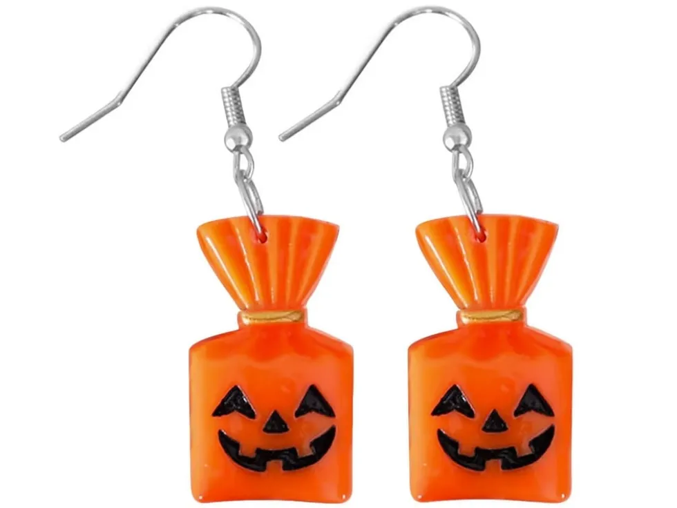 Halloweenörhängen med 6 olika motiv