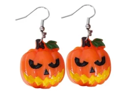 Halloweenörhängen med 6 olika motiv