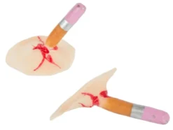 Halloween sminkkit fejkad sårskada med blodpenna och 2 blodflaskor