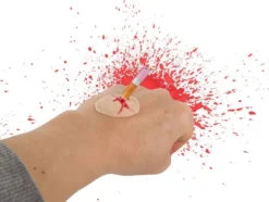 Halloween sminkkit fejkad sårskada med blodpenna och 2 blodflaskor