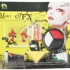 Halloween sminkkit vampyr med ansiktsfärg, fejkblod 8 ml och rött läppstift