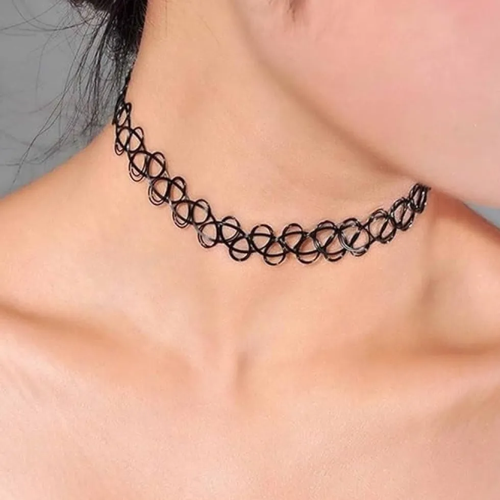 Halsband choker 5-pack