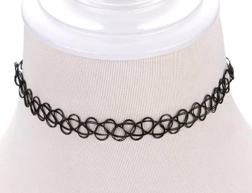 Halsband choker 5-pack