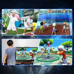 Handkontroll kompatibel med Nintendo Wii med Motion Plus