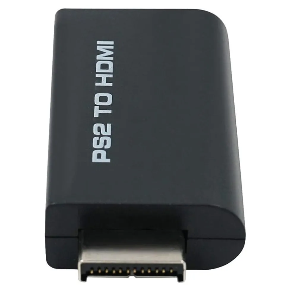 HDMI-adapter kompatibel med PlayStation 2 för modern TV-anslutning