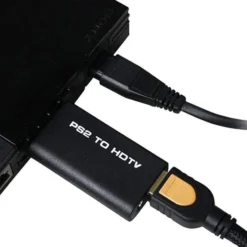 HDMI-adapter kompatibel med PlayStation 2 för modern TV-anslutning