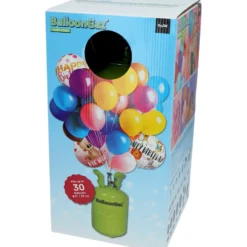 Helium på tub 30 ballonger