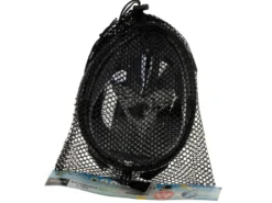 Helmask snorkelmask L/XL svart anti-im med dry-top, GoPro-fäste