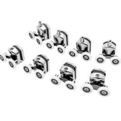 Hjul till duschkabin / Duschdörr 8-pack