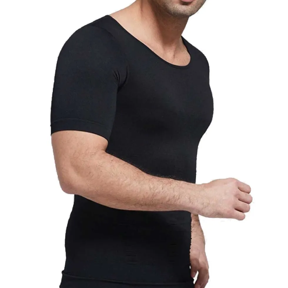 Hållningströja för Bättre Hållning Posture T-shirt M Svart