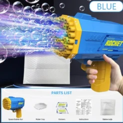 40-håls bubbelpistol för barn - fest och bröllop