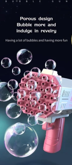 40-håls bubbelpistol för barn - fest och bröllop