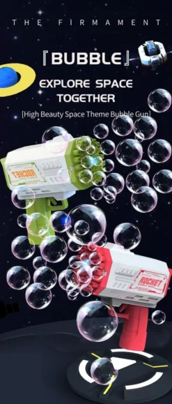 40-håls bubbelpistol för barn - fest och bröllop