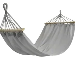 Hängmatta med stativ 200x100 cm