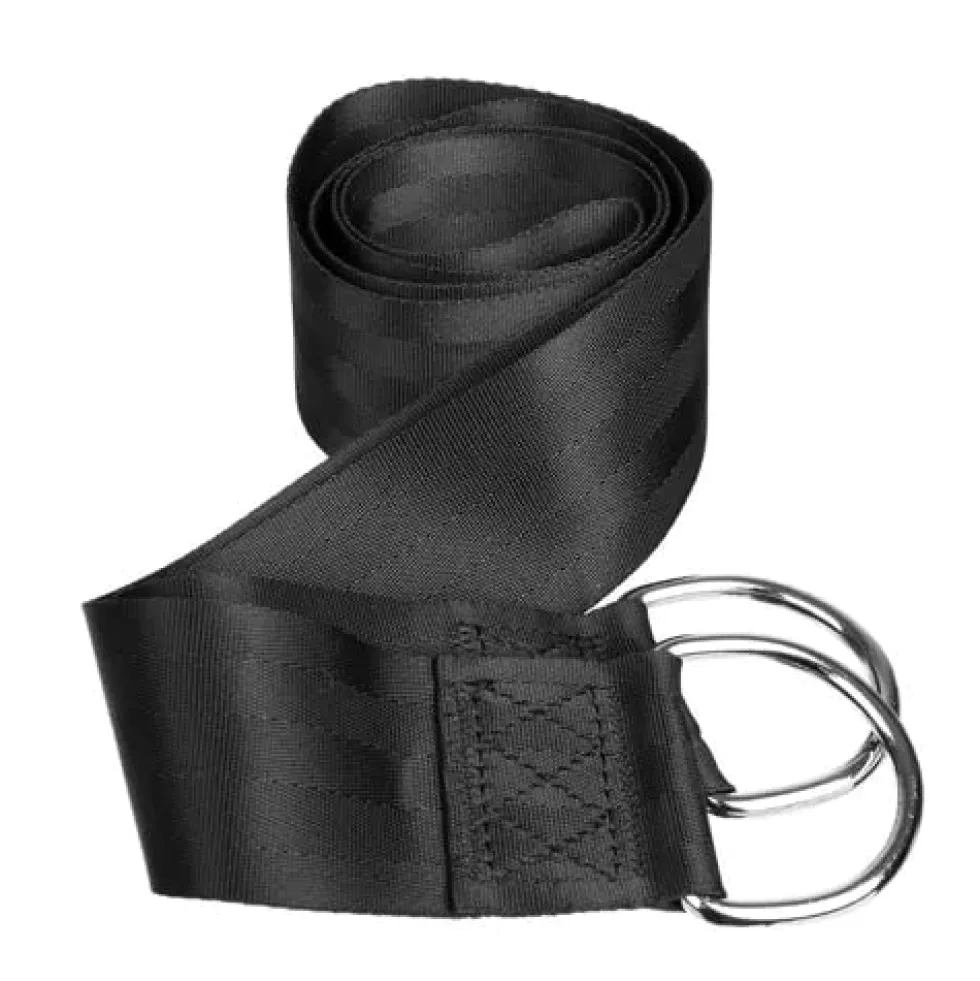 Hängmatte- och gungfäste kit 152 cm nylonrep 150 kg, 2-pack