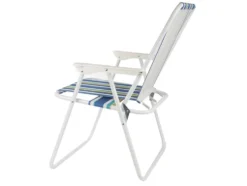 Hopfällbar solstol / Strandstol med armstöd