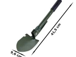 Hopfällbar spade / hacka / såg för camping